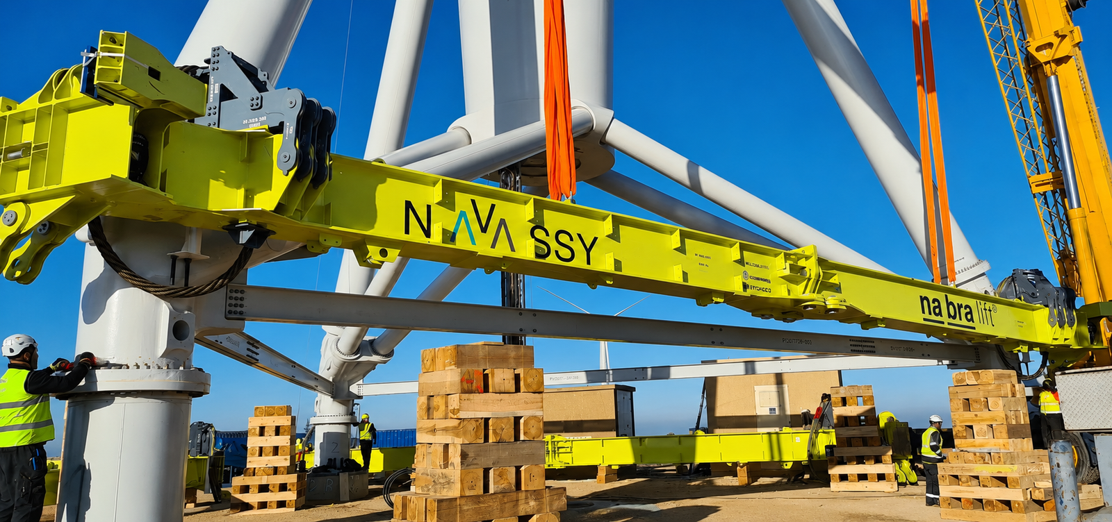 Nabrawind Validates Skylift Crane-Free Installation System at Namibia’s Diaz Wind Farm