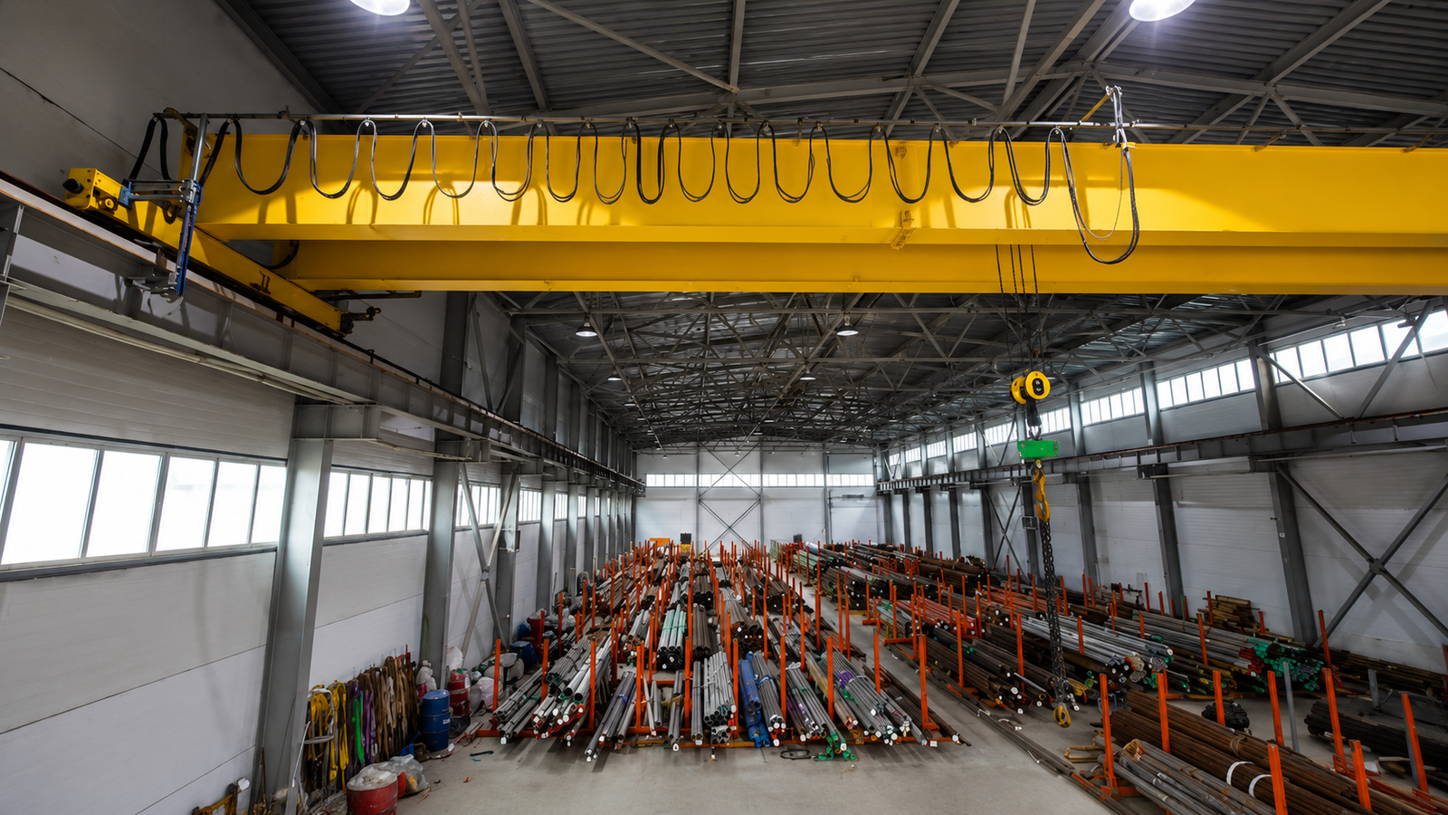 Engine Assist Installs Two 2T Overhead Cranes for Plant