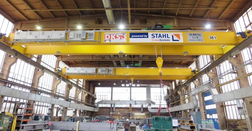 STAHL CraneSystems Backs DB Bahnbau Crane Refurbishment