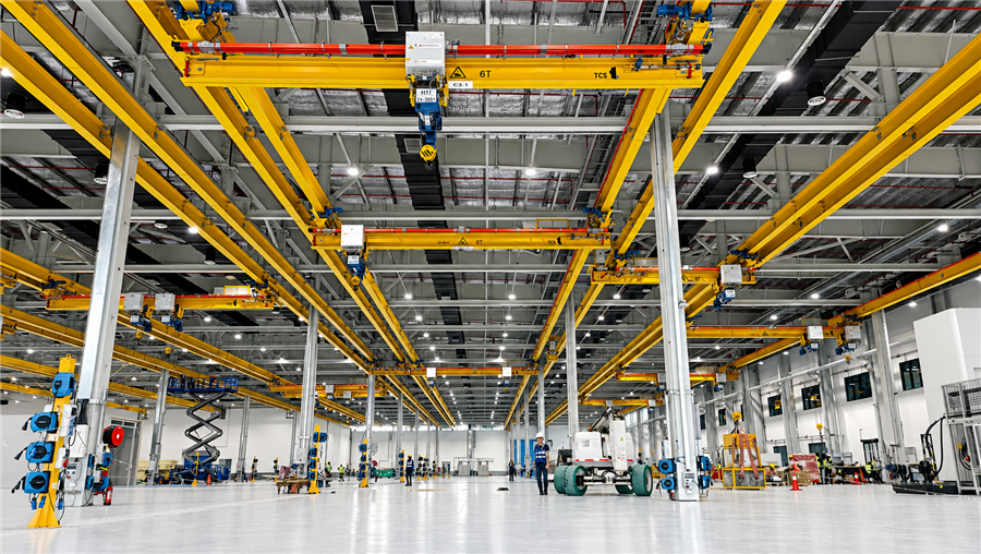 TCS Installs Advanced Suspension Crane at Indian Plant