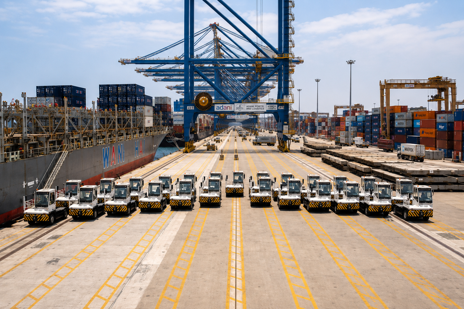 AMLab Retrofits 20+ STS Cranes at Major Asian Terminal