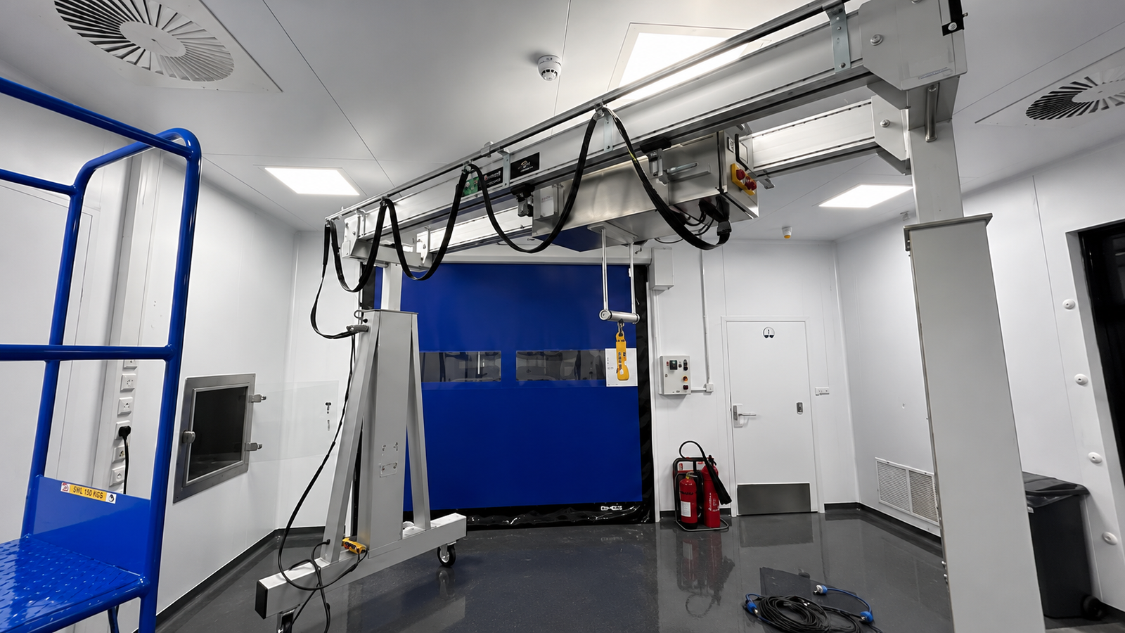 Hoist Delivers Custom Gantry Crane for Industry