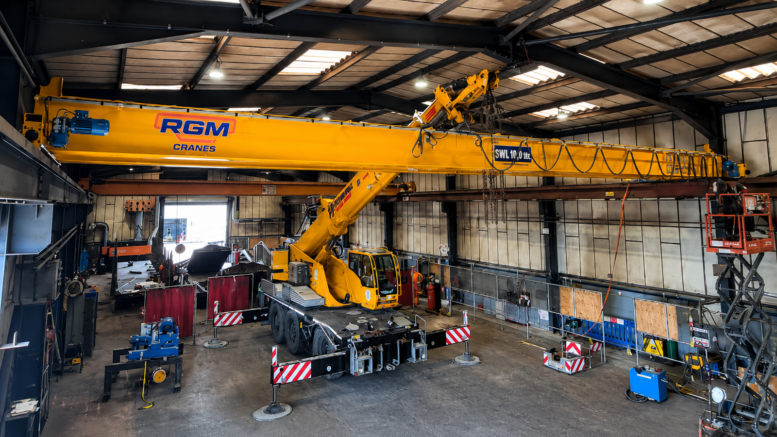 RGM Cranes Supplies Overhead Crane for Yorkshire Plant Upgrade