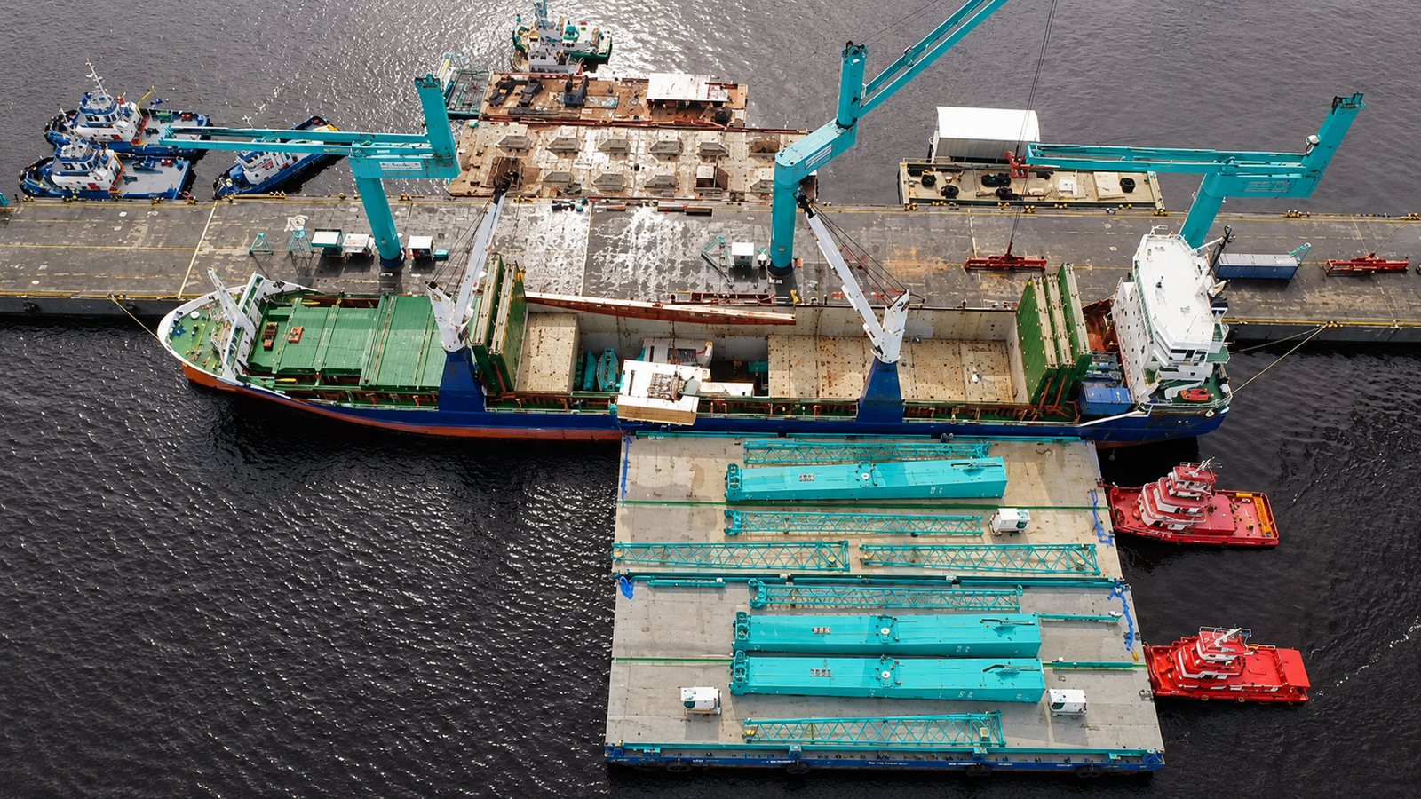 Super Terminais Deploys Three Electric Cranes at Port Terminal