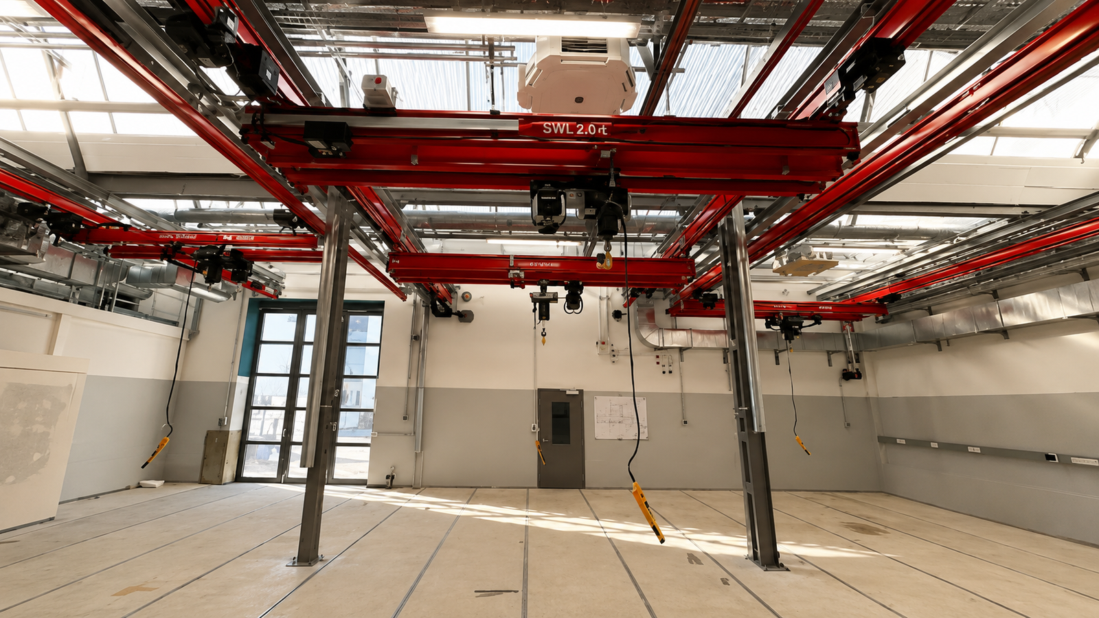 Carl Stahl Commissions Six Light Crane Systems