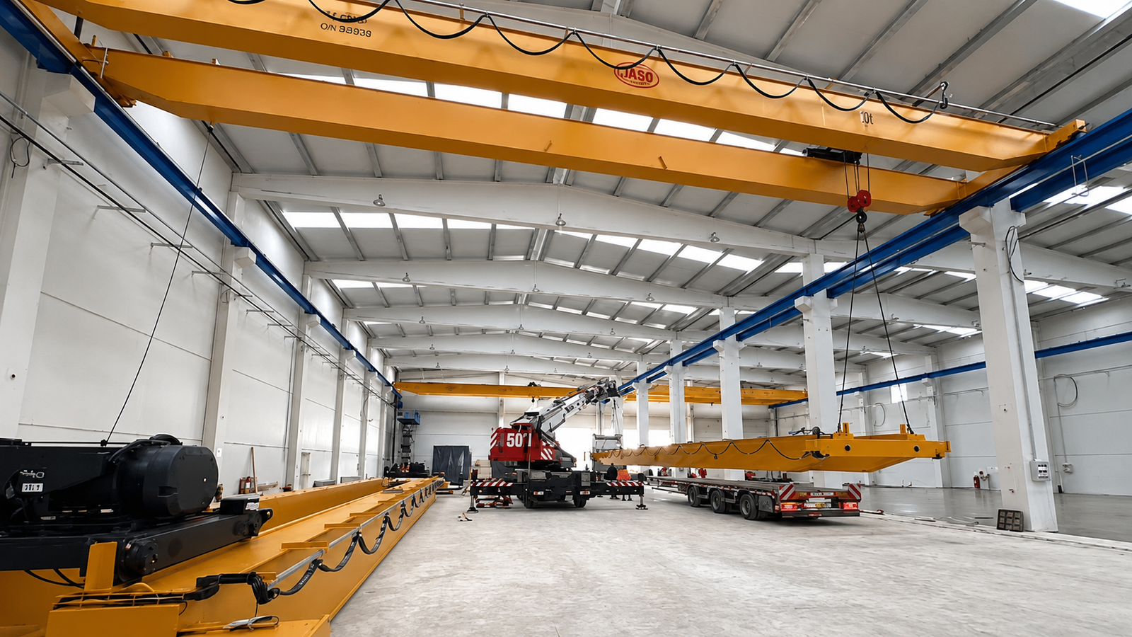 JASO Installs Four Cranes at CARVISA Container Facility