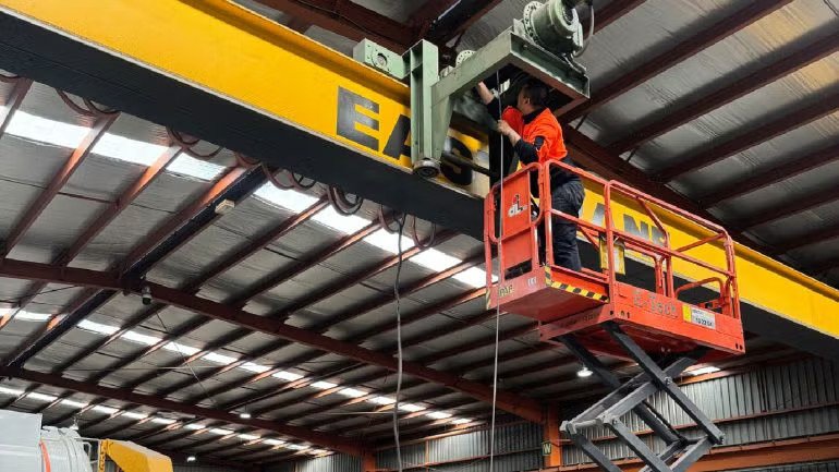Precision Crane Services Completes Rope Replacement