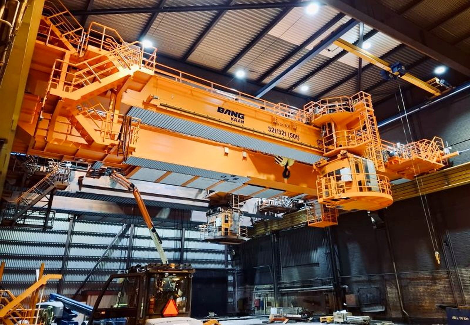 BANG Kransysteme Completes Testing of Two Heavy-Duty Cranes for SSAB