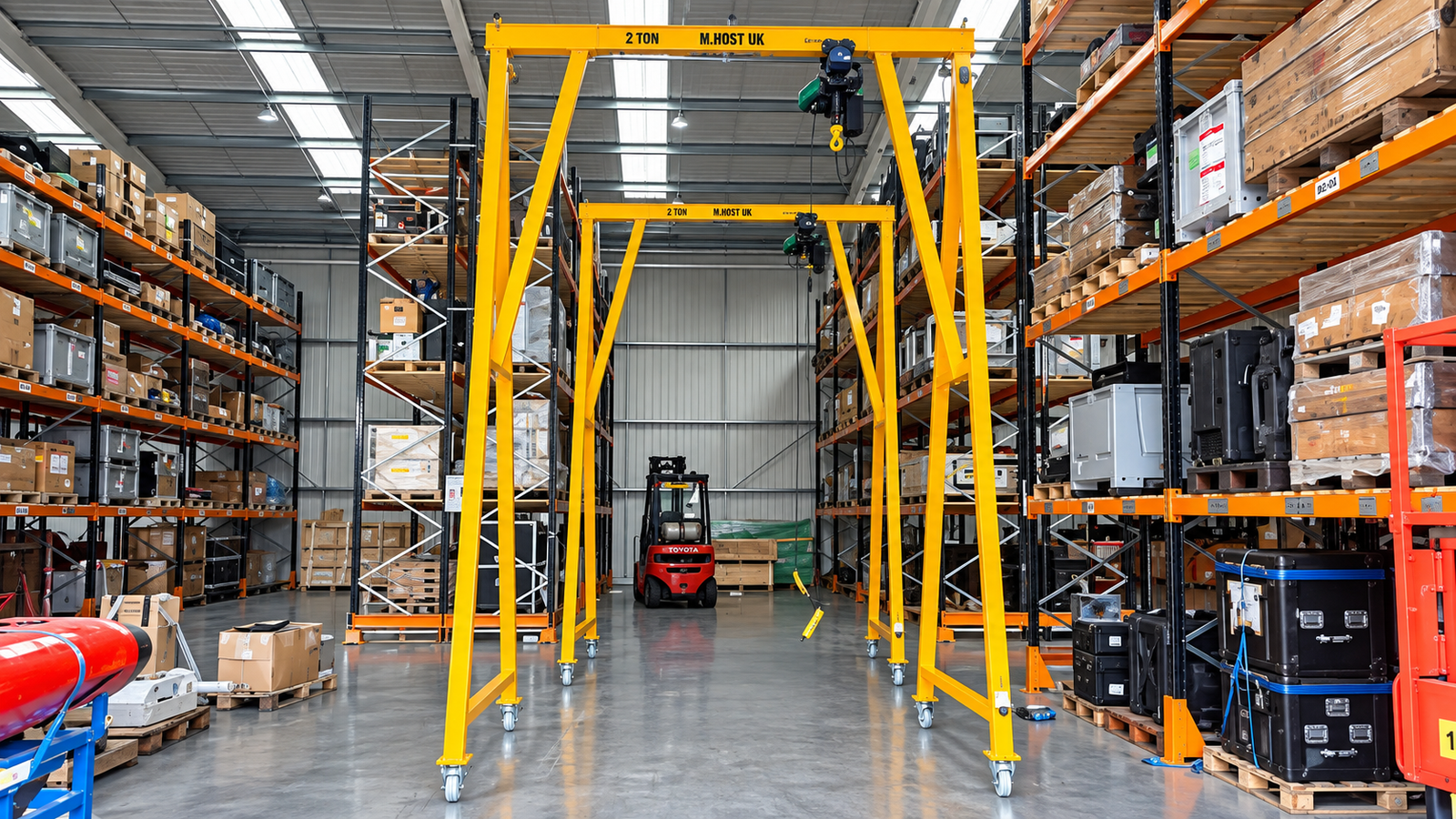 Hoist Completes Delivery of Two Steel Mobile Gantry Systems