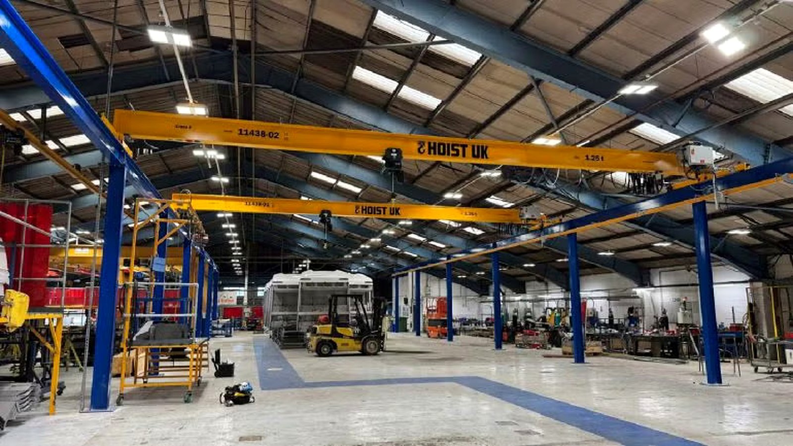 Hoist Completes Installation of Two 1.25-Tonne Overhead Cranes