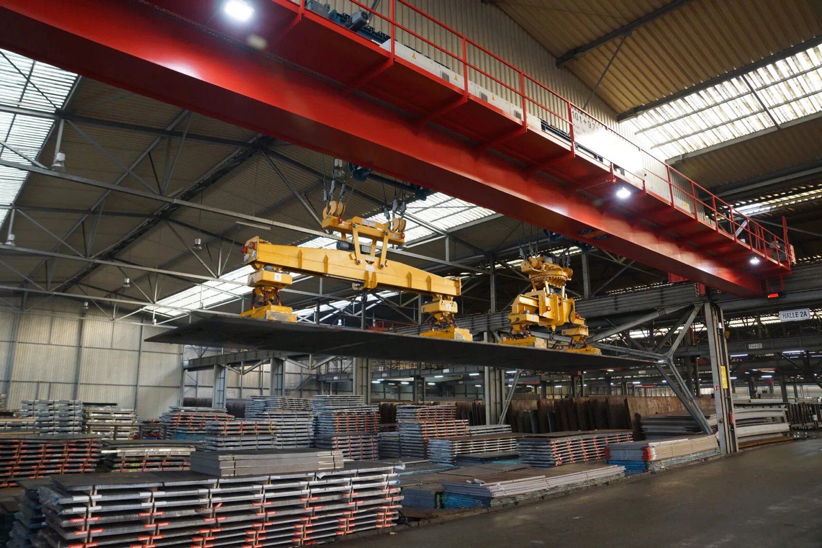 Scheffer Krantechnik Supplies 15 Cranes for Steel Handling at Polish Facility