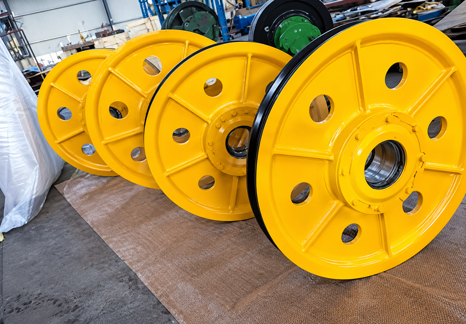 TSF Ships Multiple Batches of Port Crane Spare Parts