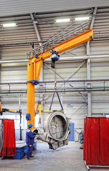 ABUS Installs Two Jib Cranes for Manufacturing Operations
