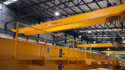 Konecranes Supplies 15 Overhead Cranes for Steel Coil Handling