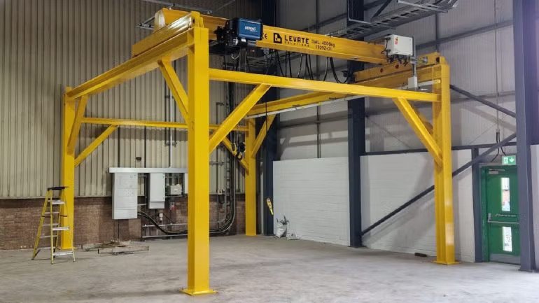 Levate Installs 4-Tonne Overhead Crane System at Aerospace Facility